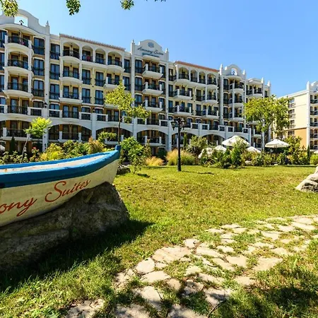 Stylish Apartment In Harmony Grand Resort Sunny Beach With Pool & Balcony * Sunny Beach
