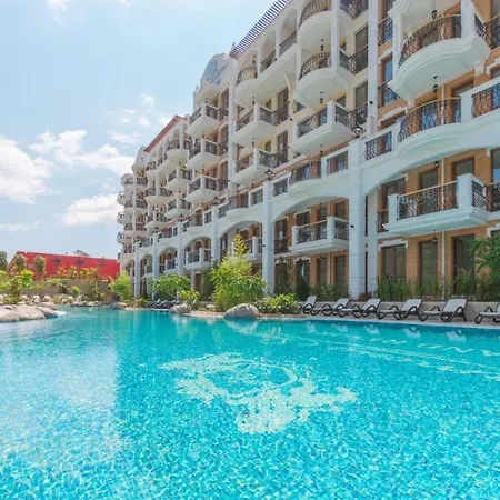 Aparthotel Stylish Apartment In Harmony Grand Resort Sunny Beach With Pool & Balcony *