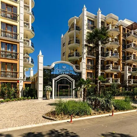 Stylish Apartment In Harmony Grand Resort Sunny Beach With Pool & Balcony * Сонячний Берег